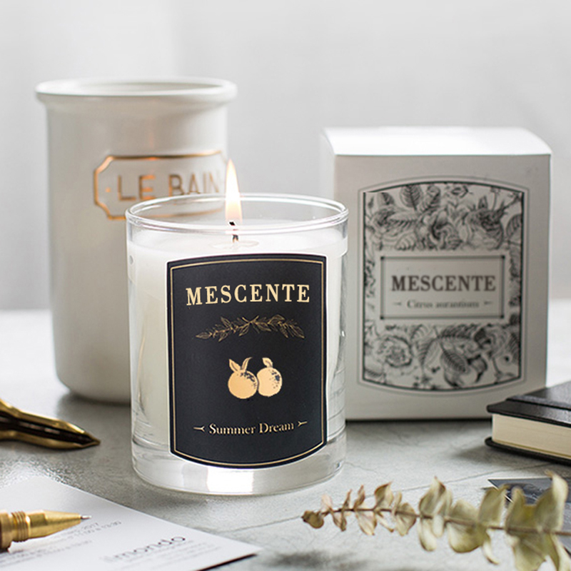 M&Scent Customized Decorative Luxury Massage Private Label Scented Soy Wax Candle