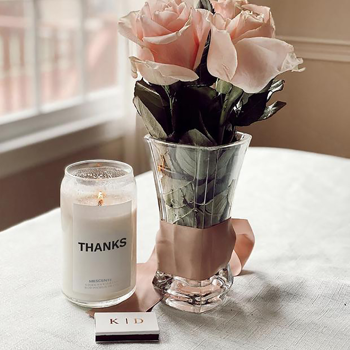M&Scent Organic Customized Ceramic Milky Woodwick Candles, Candle Container