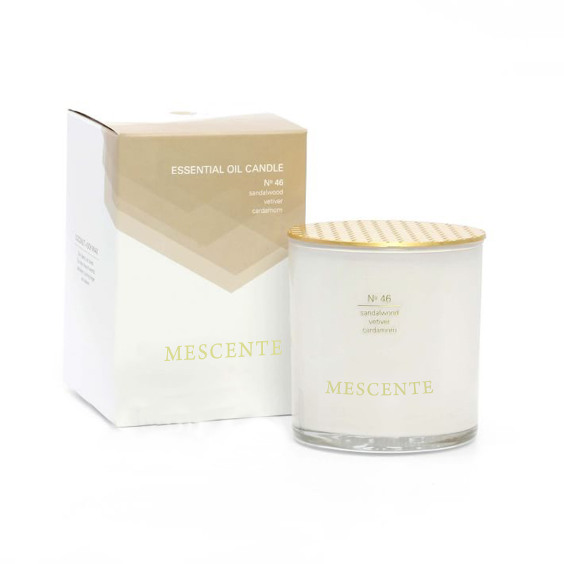 M&Scente Custom Private Label Luxury Fancy Female Adhesive Big Candles Scented