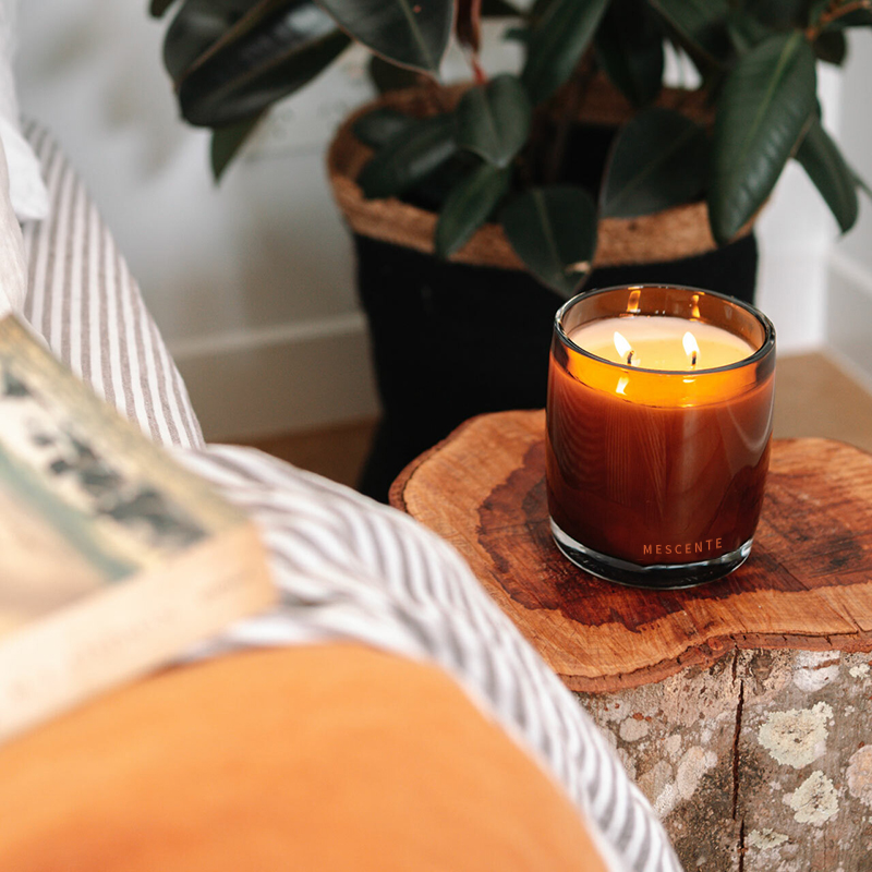 Luxury Private Label Vanilla Starry Scented Candle With Wooden Flick