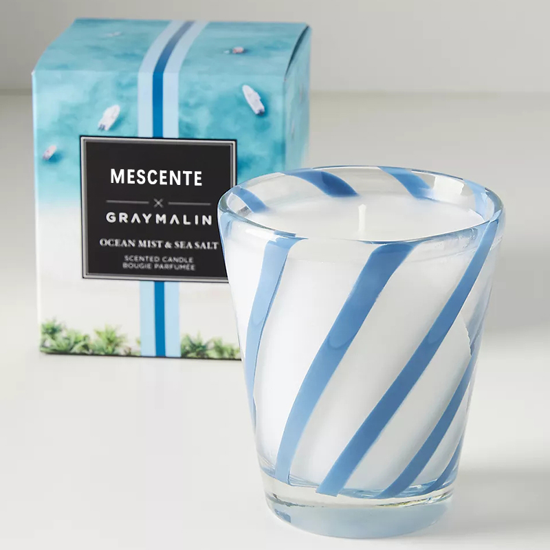 M&Scent Luxury White Soy Wax Personalized Logo Wedding Scented Candles