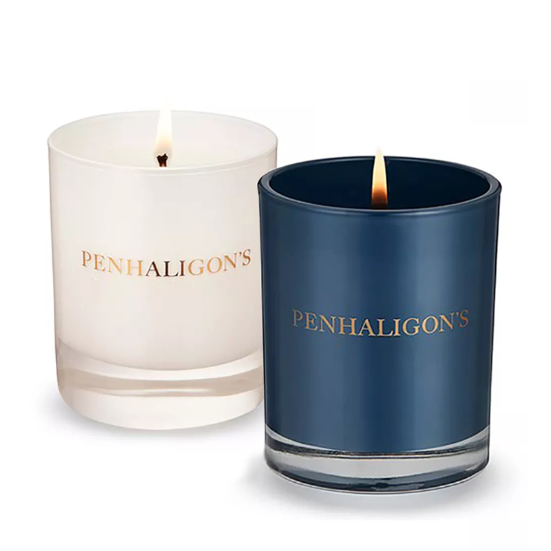Wholesale Luxury Private Label Spiritual Healing Crystal Chakra Scented Soy Wax Aromatherapy Scented Candles