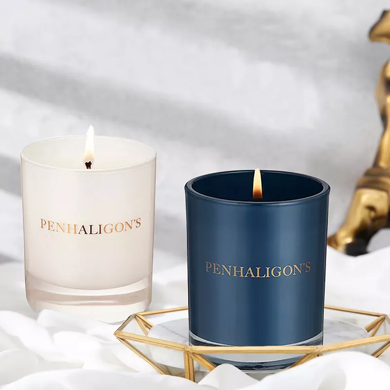 Wholesale Luxury Private Label Spiritual Healing Crystal Chakra Scented Soy Wax Aromatherapy Scented Candles