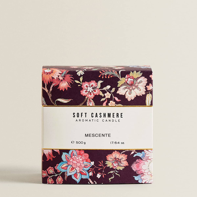 M&Scent Luxury Christmas Scented Candles Aromatherapy Aroma Soy Wax Candles sa Black Glass Jar Gift Box