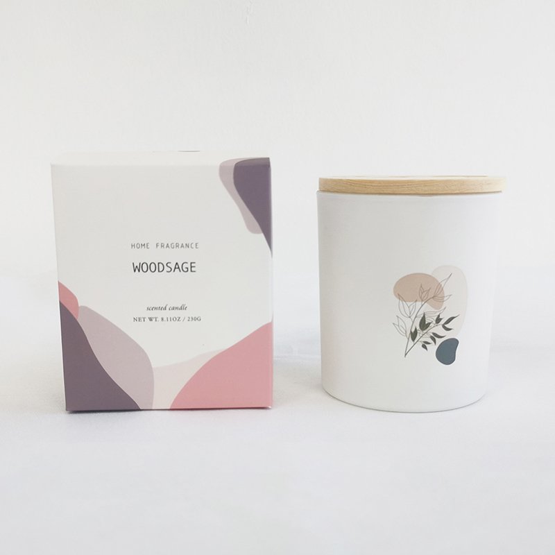 M&Scent Maramihang Mataas na Kalidad 100% Natural Aroma Scented Soy Candles sa Glass Jar na May Takip