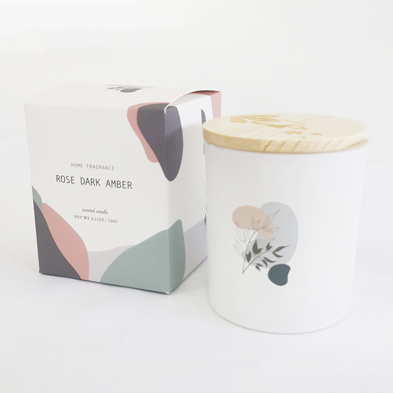 M&Scent Maramihang Mataas na Kalidad 100% Natural Aroma Scented Soy Candles sa Glass Jar na May Takip