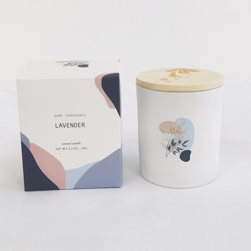 M&Scent Maramihang Mataas na Kalidad 100% Natural Aroma Scented Soy Candles sa Glass Jar na May Takip