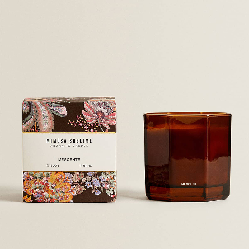 Hot Sale Customized Luxury Private Label Spiritual Soy Wax Scented Candles With Gift Box