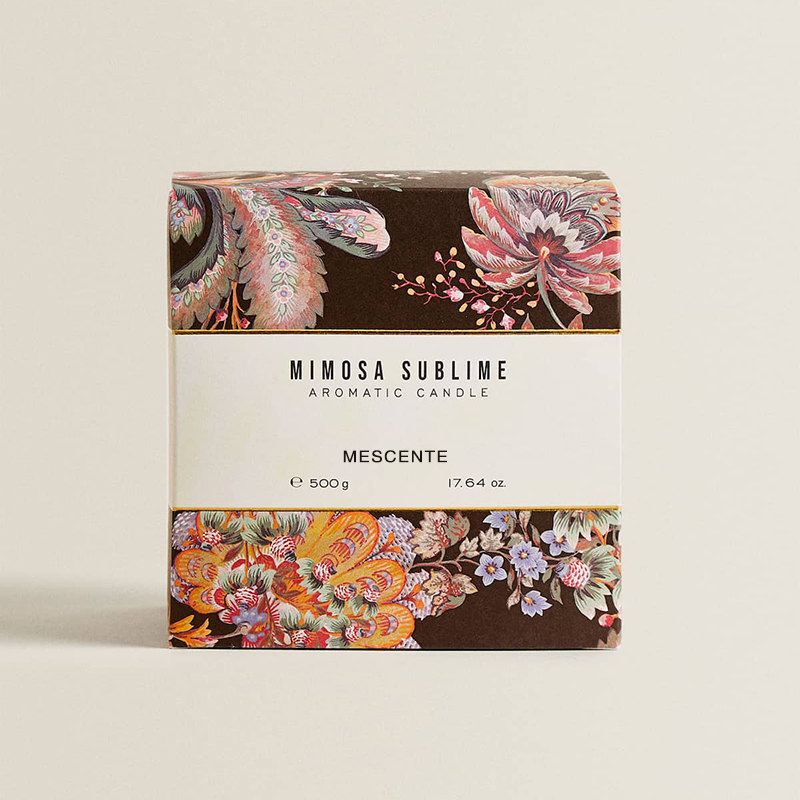 Hot Sale Customized Luxury Private Label Spiritual Soy Wax Scented Candles With Gift Box