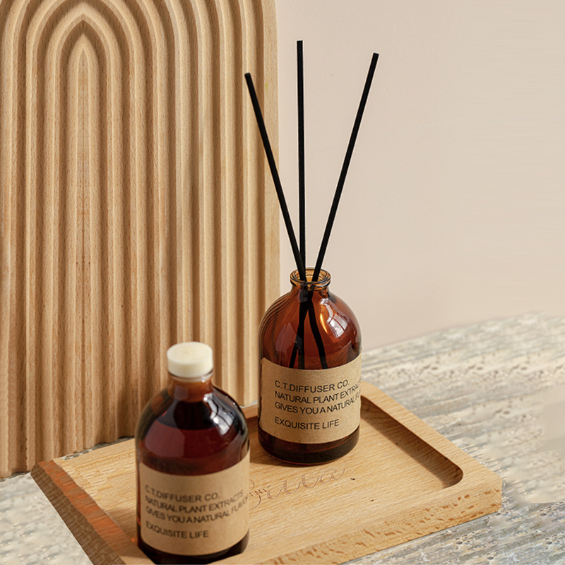 M&Scent luxury decor home reed diffuser at scented candle set na may box packaging