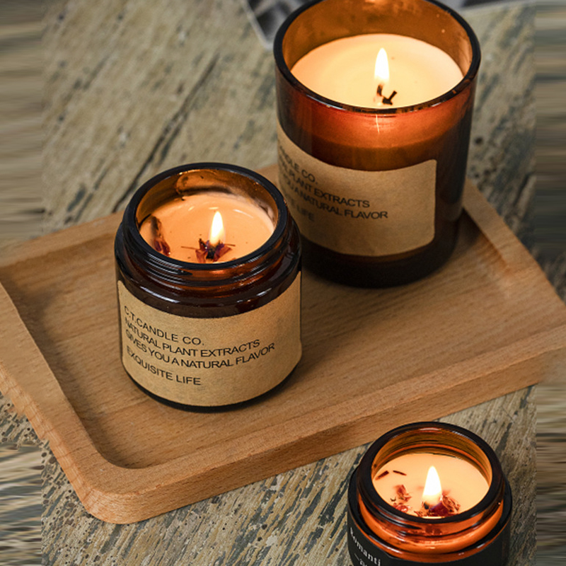 M&Scent luxury decor home reed diffuser at scented candle set na may box packaging
