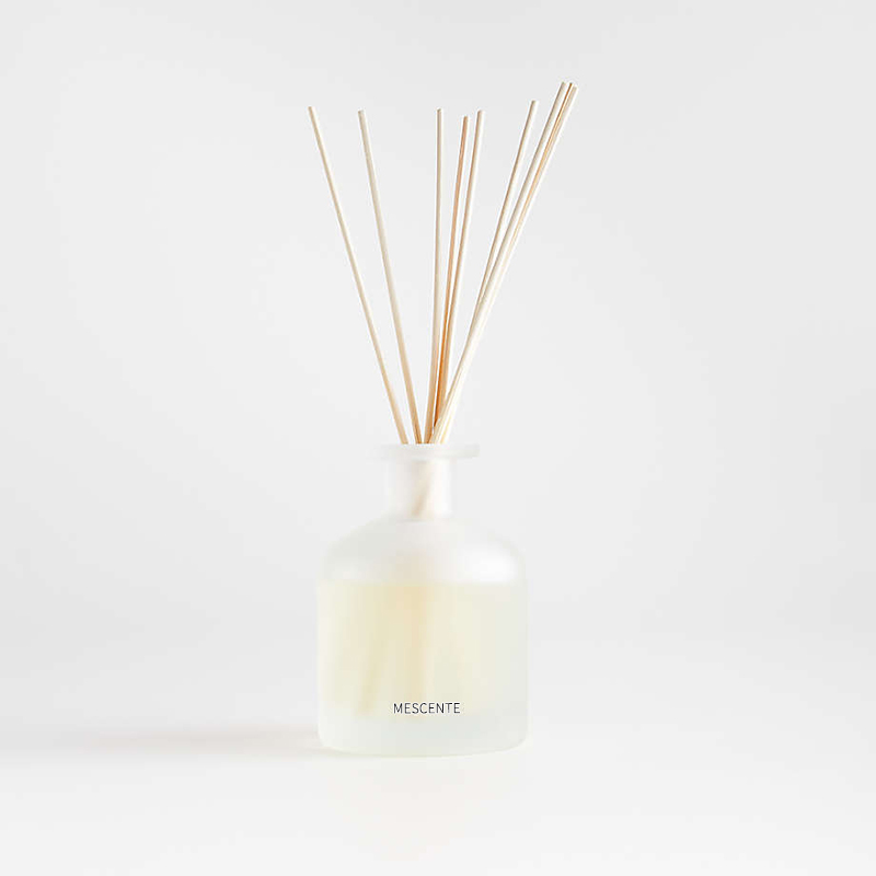 M&Scent luxury private label purple color aroma reed diffuser gift set na may kahon