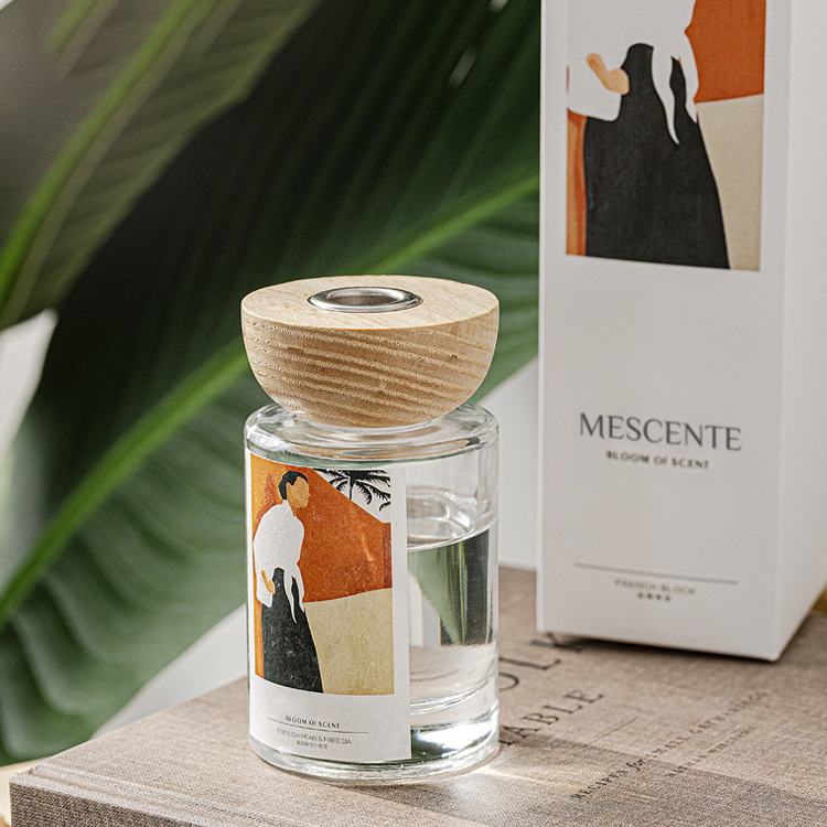 M&Scent wholesale private label glass bottle stick reed diffuser sets na may stopper
