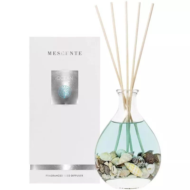 M&Scent wholesale luxury private label glass bottle rattan stick reed diffuser sets na may stopper