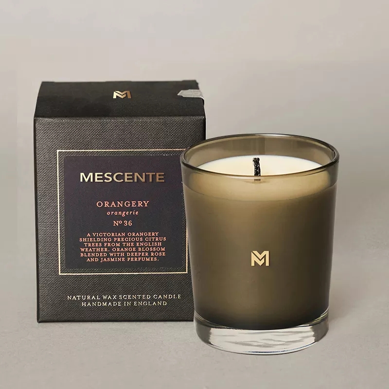 M&Scent Wholesale Bagong Luxury Custom Pribadong Label Mga Christmas Crystal Jars Kerzen Scented Soy Candle na May Takip