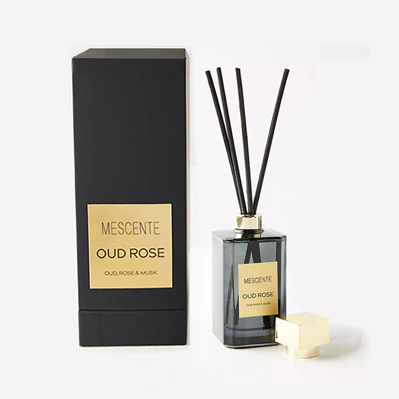 Travertine Decorative Big Bottles Porcelain White Label Thailand Fragrance Reed Diffusers Vessel