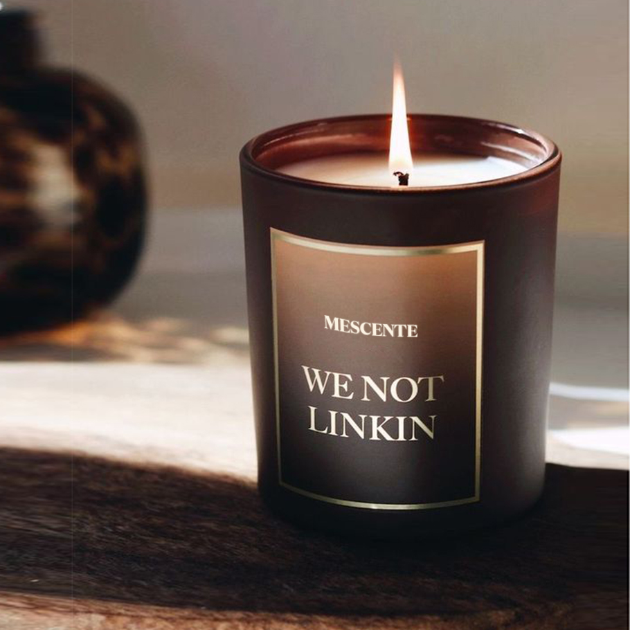 M&Scent Wholesale Bagong Luxury Custom Pribadong Label Mga Christmas Crystal Jars Kerzen Scented Soy Candle na May Takip