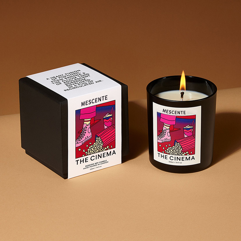 M&Scent Wholesale Luxury Custom Private Label Handmade Christmas Crystal Aroma Scent Soy Wax Candles