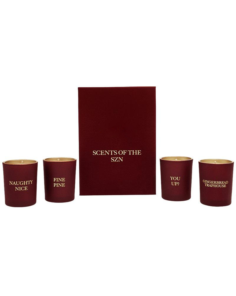M&Scent luxury private label home decor aroma scented candle gift set ng 4