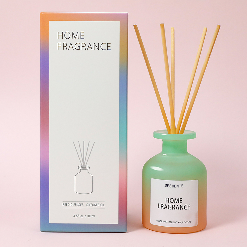 Pakyawan Natatanging Bote ng Bote na Pabango Mga Bulaklak Reed Diffuser Oil Refill Sa Mga Packaging Box Gift Set