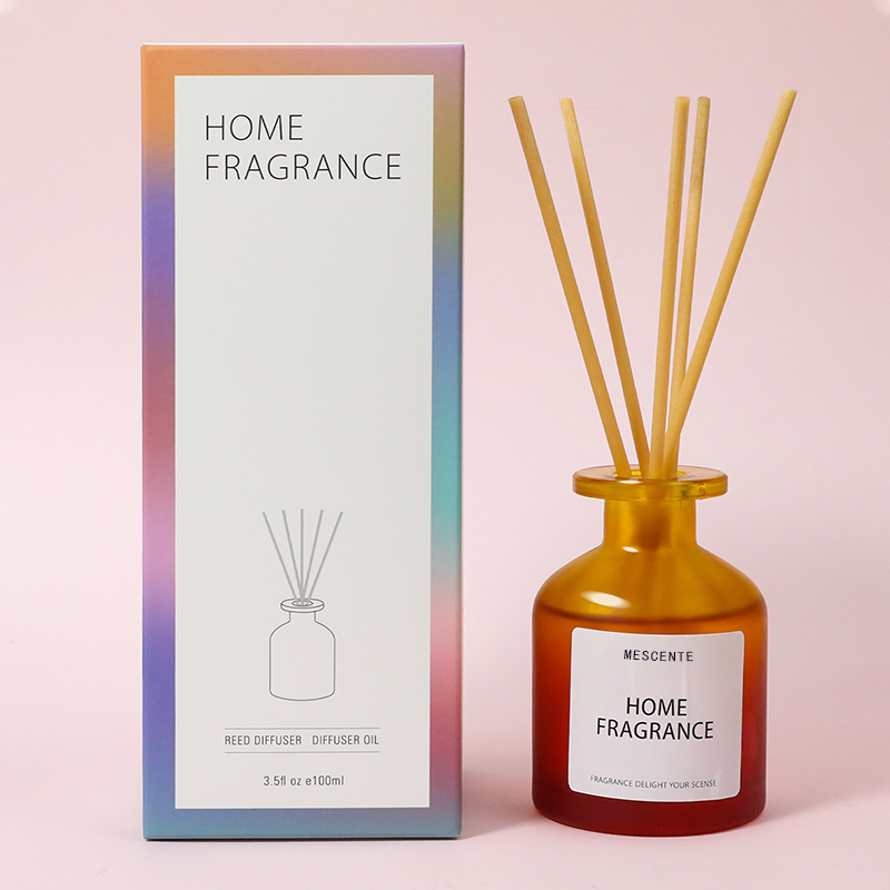 Pakyawan Natatanging Bote ng Bote na Pabango Mga Bulaklak Reed Diffuser Oil Refill Sa Mga Packaging Box Gift Set
