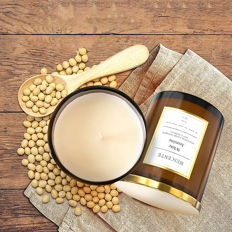 M&Scent Wholesale Bulk Order Luxury Custom Private Label Scented Soy Wax Candles Gift Set