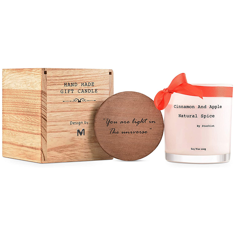 M&Scent Wholesale Luxury Pribadong Label Mga Ceramic Jars Mabango Warmer Candle Sets na May Takip nang Maramihan