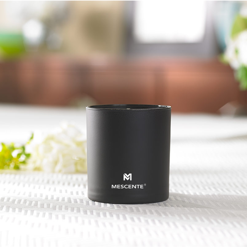 M&S scent Wholesale Luxury Pribadong Label Chrome Male Aromatherapy Candles 22 Oz With Crystals Inside