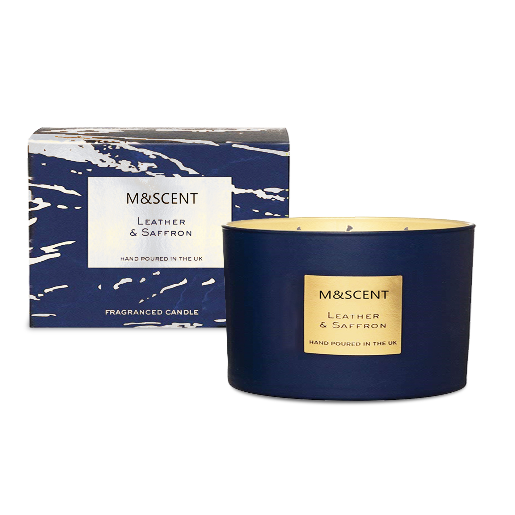 M&Scent wholesale decorative aromatherapy 3 mitsa mabango coconut palm candle gift set