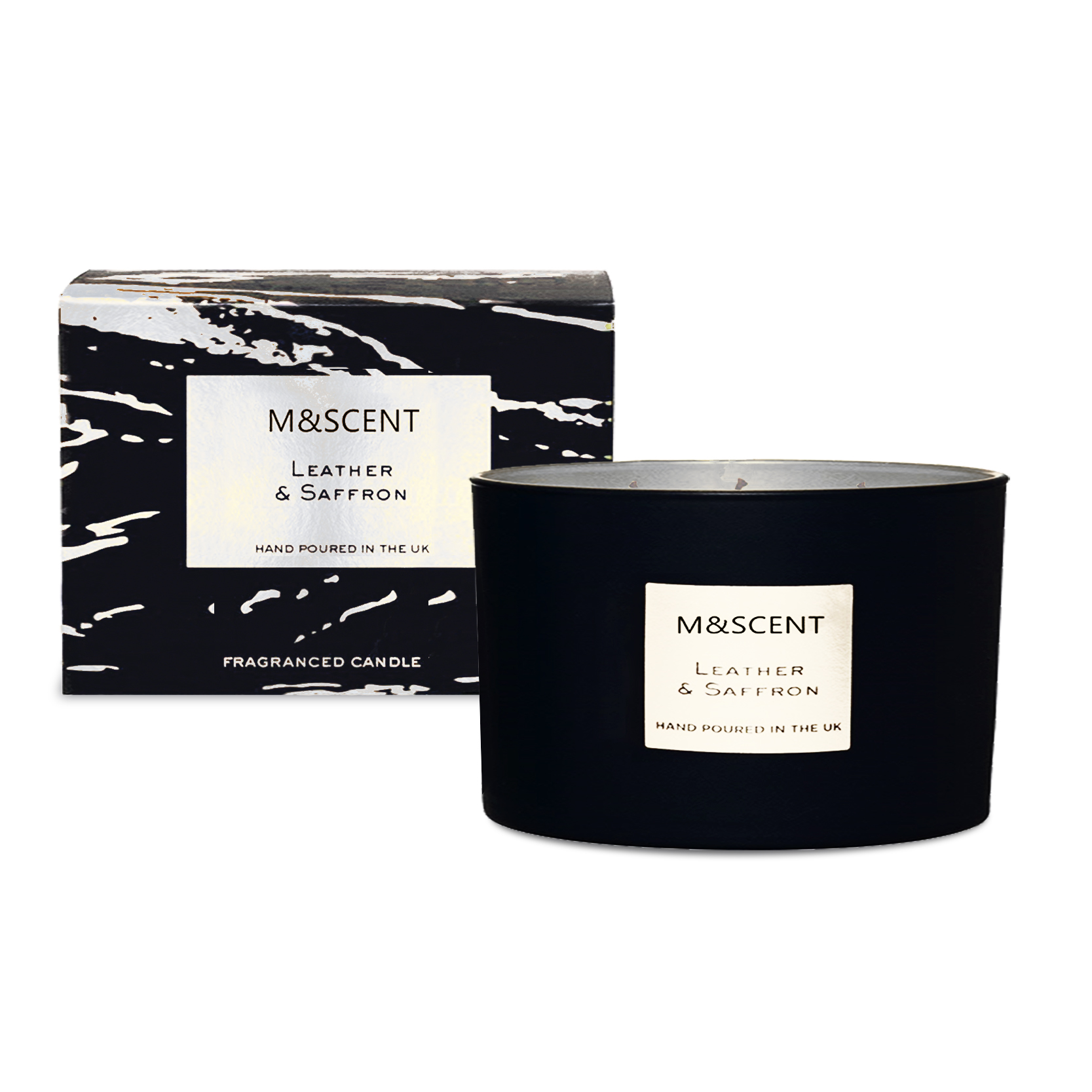 M&Scent wholesale decorative aromatherapy 3 mitsa mabango coconut palm candle gift set