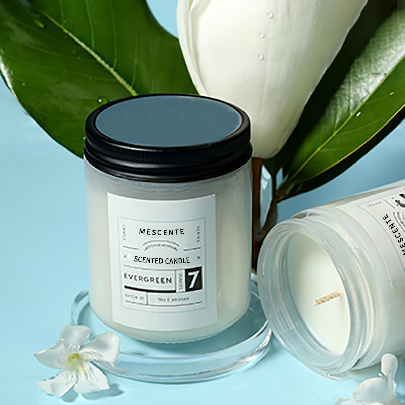 M&Scent custom private label luxury scented soy wax candles na may takip
