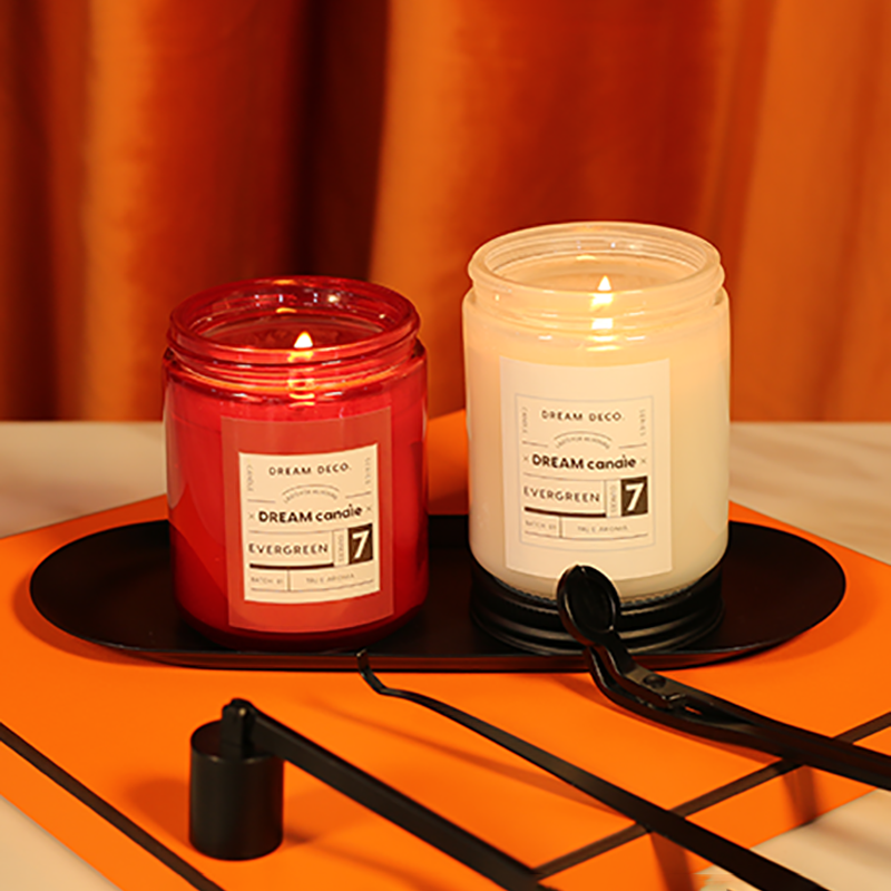 M&Scent custom private label luxury scented soy wax candles na may takip