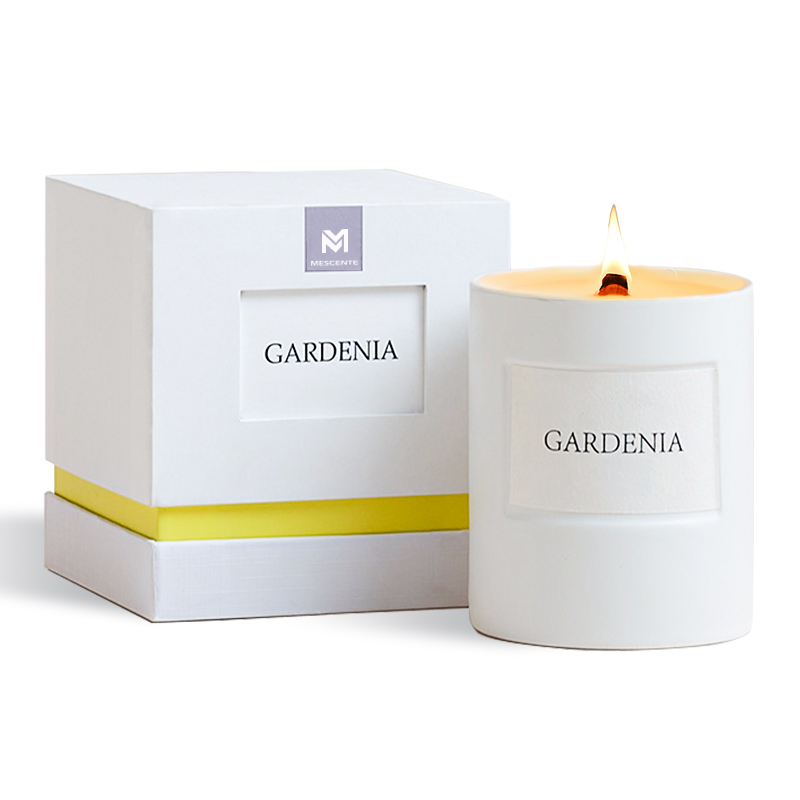 M&Scent wholesale custom luxury home fragrance glass jars na may amoy na soy wax candles