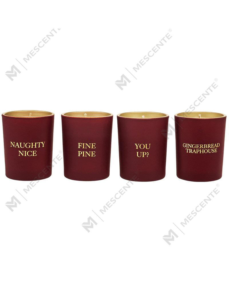 M&Scent luxury private label home decor aroma scented candle gift set ng 4