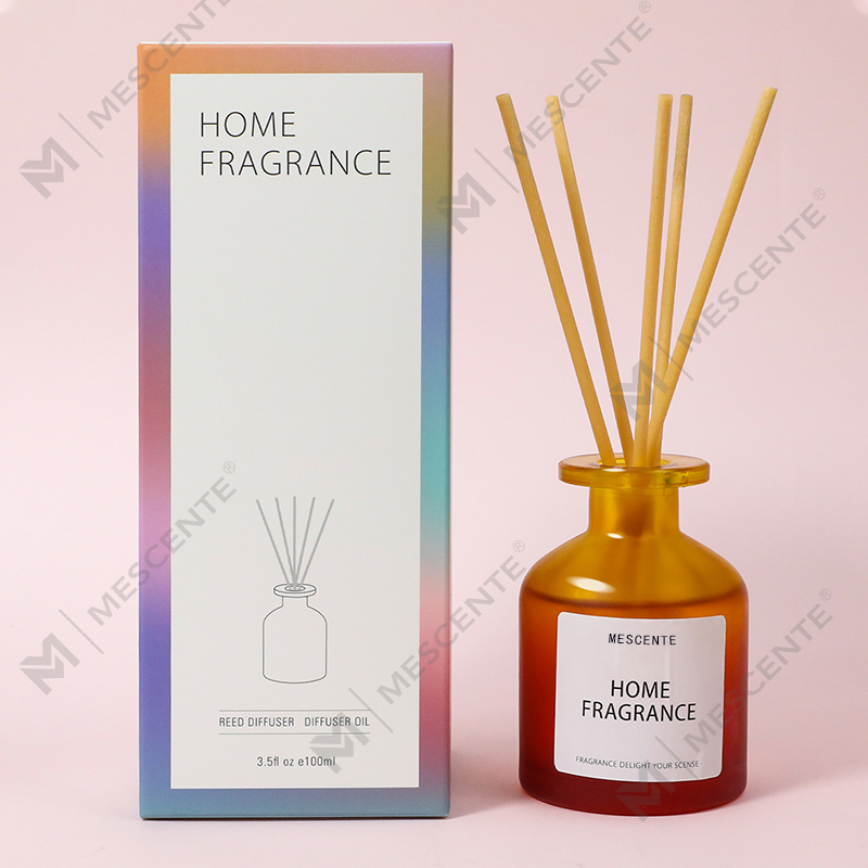 Pakyawan Natatanging Bote ng Bote na Pabango Mga Bulaklak Reed Diffuser Oil Refill Sa Mga Packaging Box Gift Set