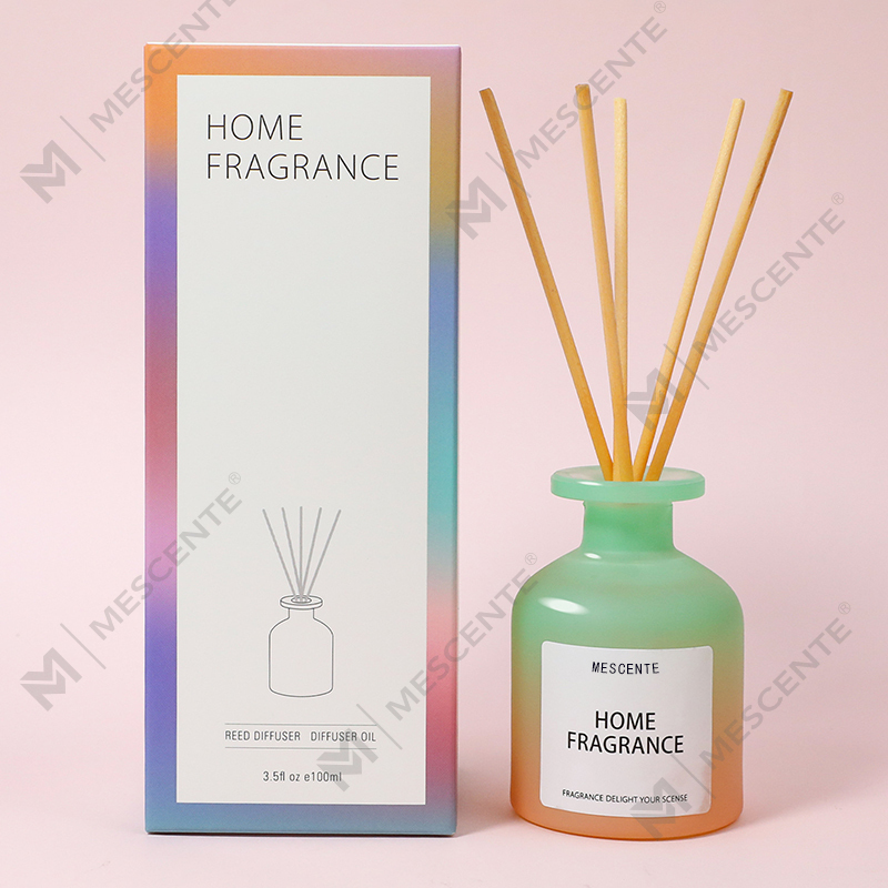 Pakyawan Natatanging Bote ng Bote na Pabango Mga Bulaklak Reed Diffuser Oil Refill Sa Mga Packaging Box Gift Set