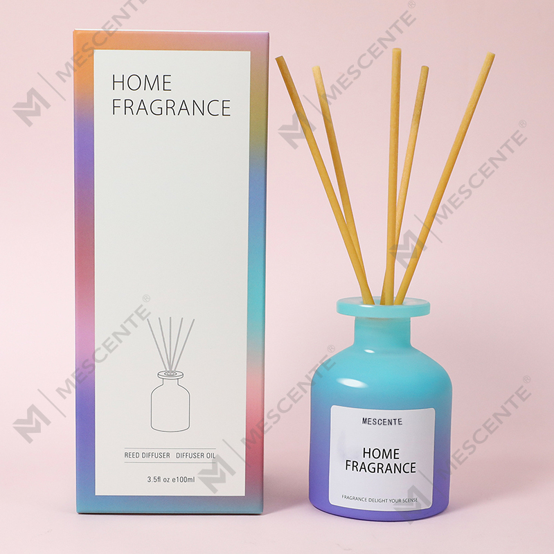 Pakyawan Natatanging Bote ng Bote na Pabango Mga Bulaklak Reed Diffuser Oil Refill Sa Mga Packaging Box Gift Set