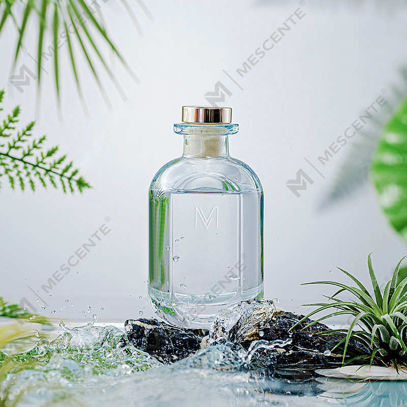 Wholesale Hotel Big Porcelaine Flower Luxury Porcelain Tatakan Para sa Rattan Reed Diffuser With Sticks