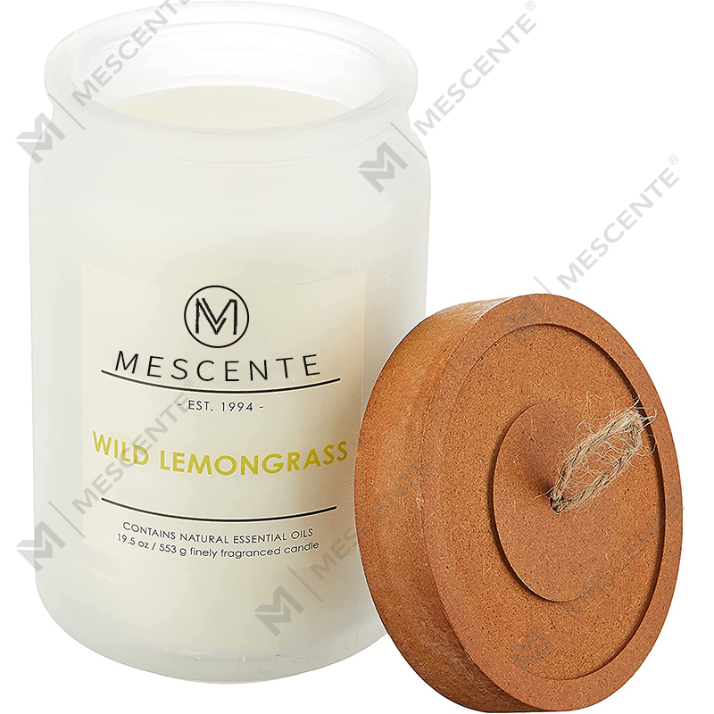 M&Scent Wholesale Custom Private Label Mga May hawak ng Salamin Mga Mabangong Kandila na May Mga Kristal nang Maramihan