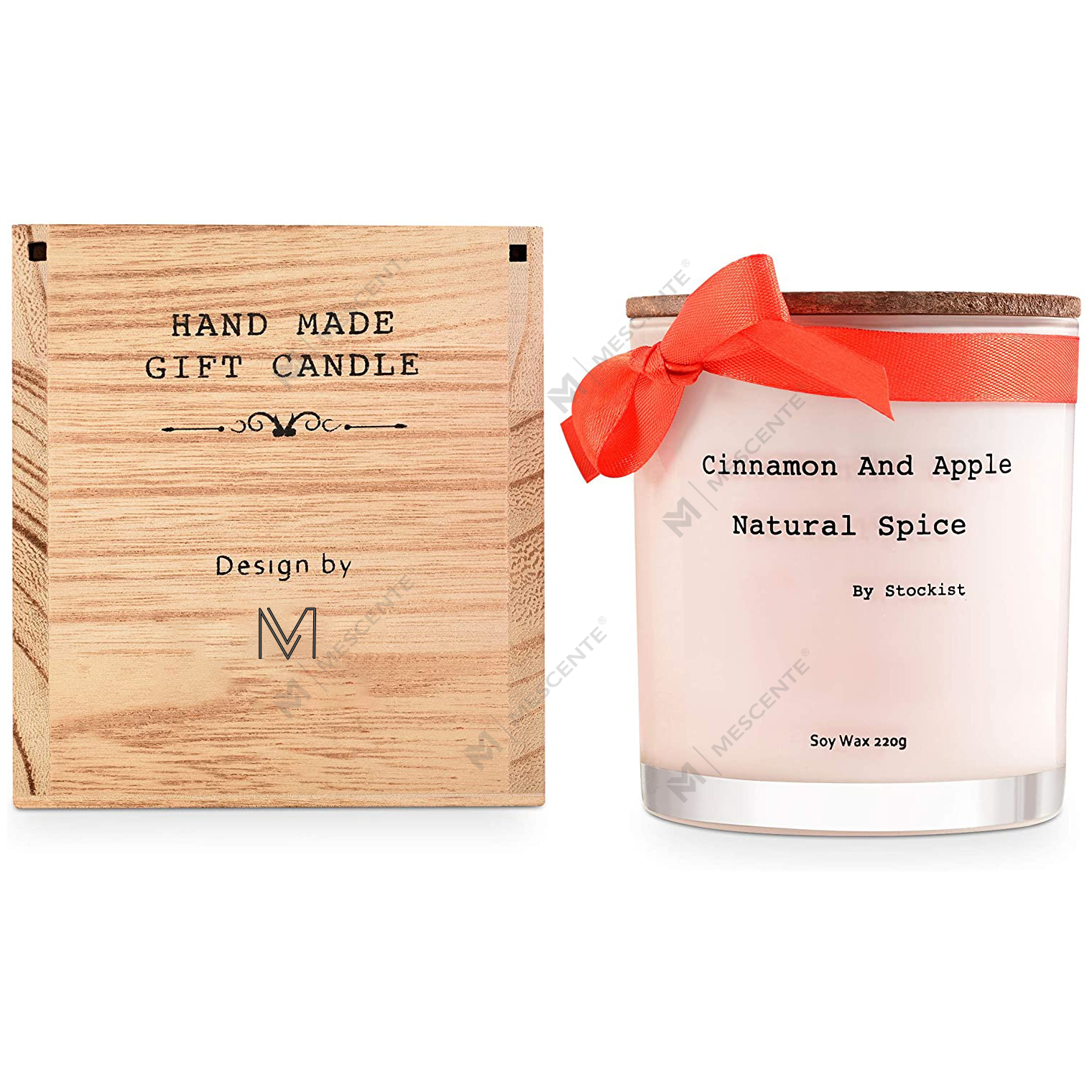 M&Scent Wholesale Luxury Pribadong Label Ceramic Jars Scented Warmer Candle Sets With Lid in Bulk