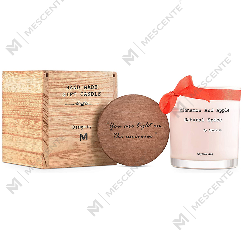 M&Scent Wholesale Luxury Pribadong Label Ceramic Jars Scented Warmer Candle Sets With Lid in Bulk