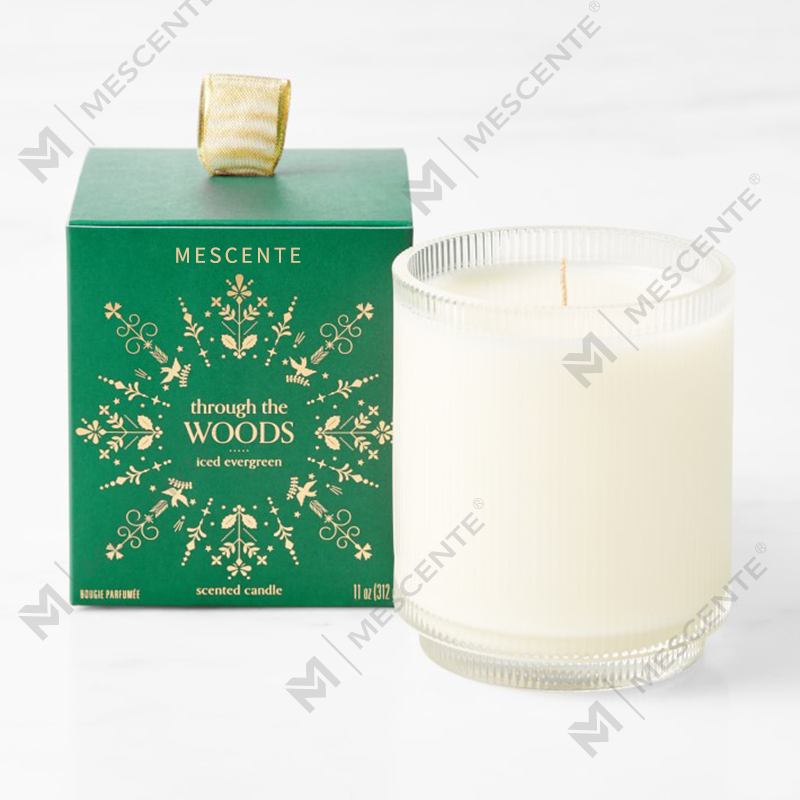 M&Scent Custom Made Logo Homemade Organic Clarity Mga Scented Soy Candles Pribadong Label Sa Glass Jar
