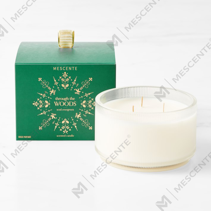 M&Scent Custom Made Logo Homemade Organic Clarity Mga Scented Soy Candles Pribadong Label Sa Glass Jar