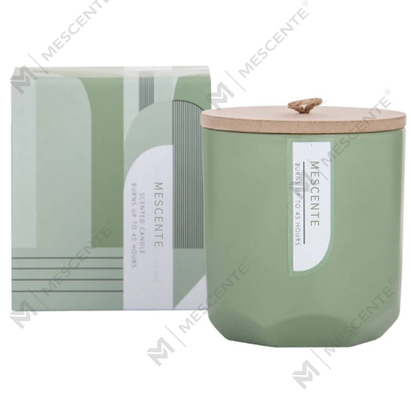 M&Scent Custom Luxury Lumikha ng Iyong Sariling Wooden Wick Scented Soy Candle Manufacturer sa Glass Jar