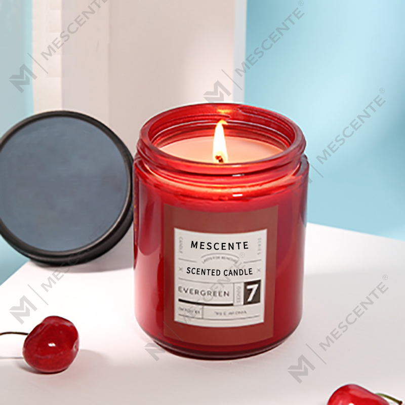 M&Scent custom private label luxury scented soy wax candles na may takip