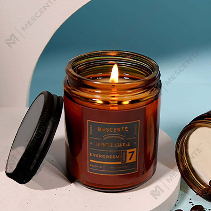 M&Scent custom private label luxury scented soy wax candles na may takip