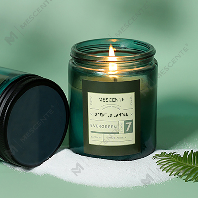M&Scent custom private label luxury scented soy wax candles na may takip