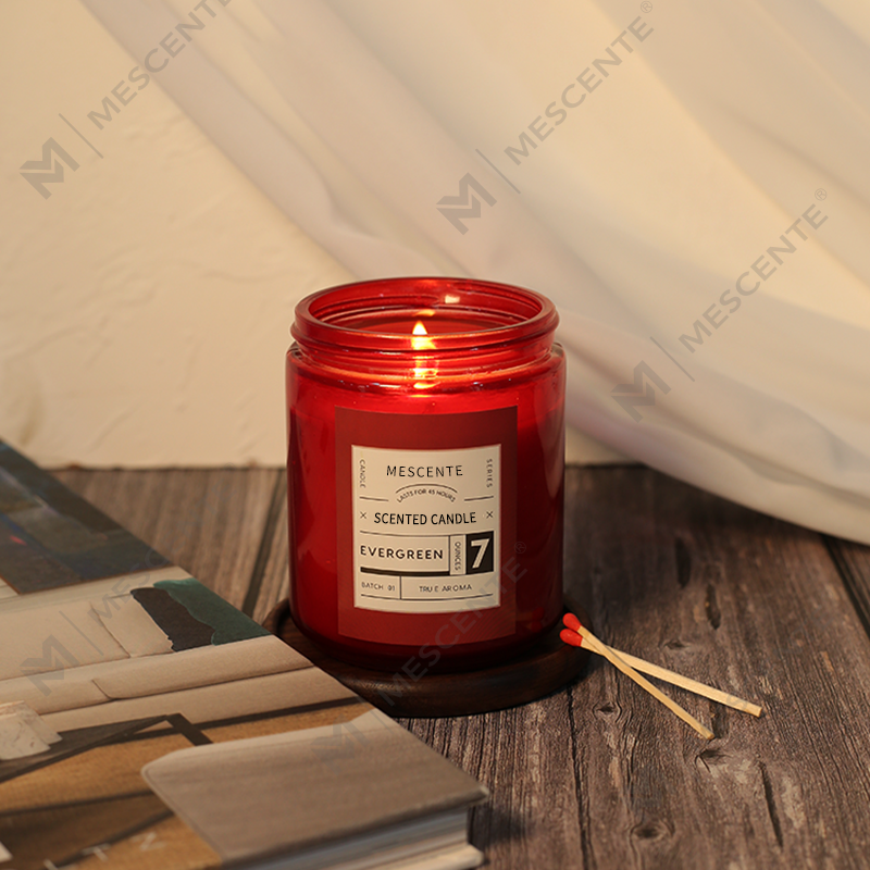 M&Scent custom private label luxury scented soy wax candles na may takip
