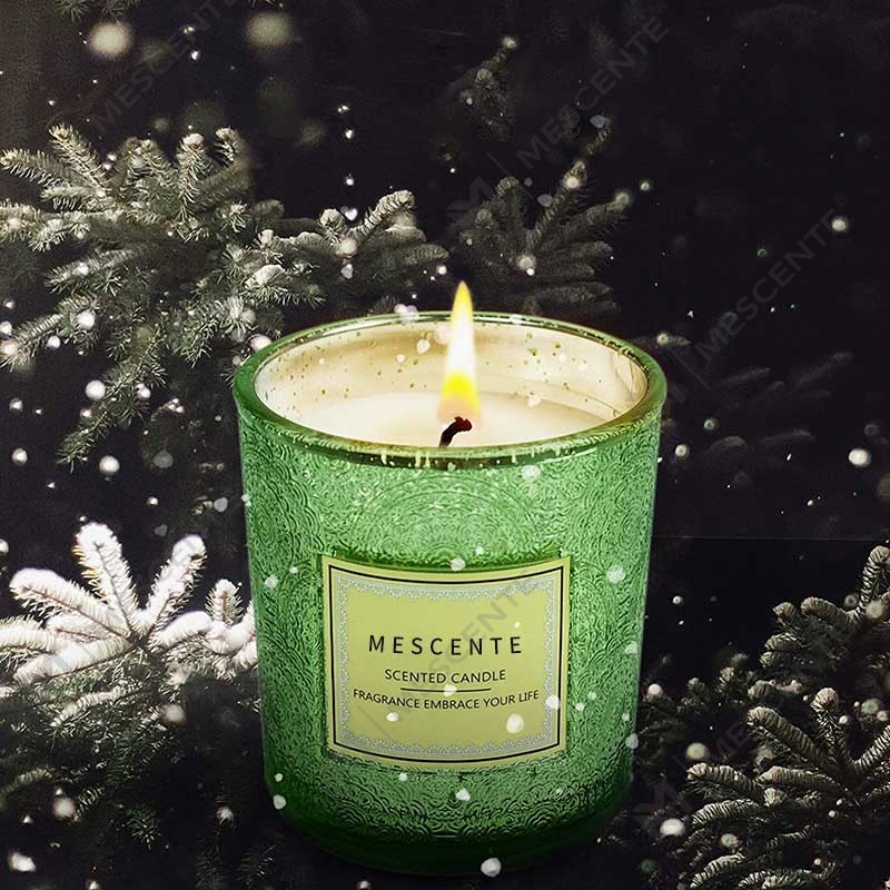 Wholesale Personalized Manufacturers Luxury Home Decor Gift Packaging Color Jar Wax Scented Candle Na May Tuyong Bulaklak