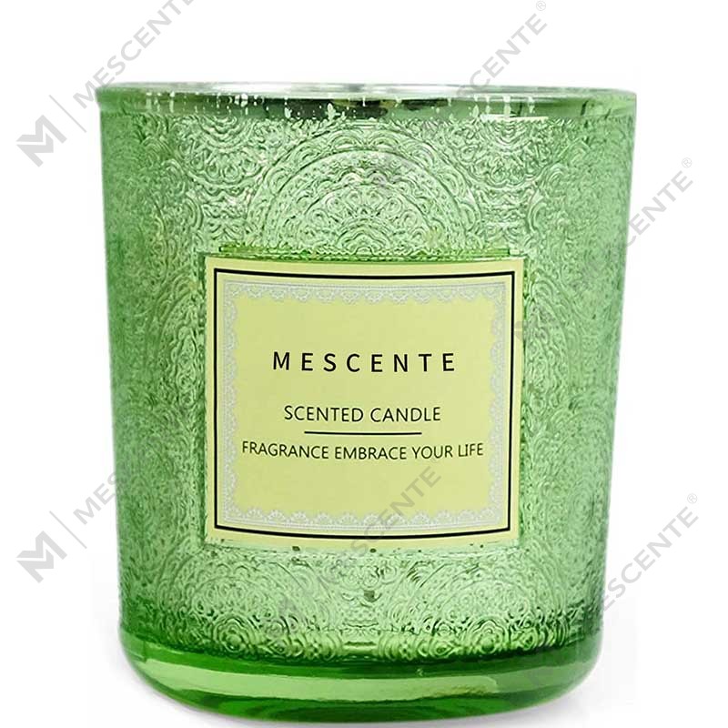 Wholesale Personalized Manufacturers Luxury Home Decor Gift Packaging Color Jar Wax Scented Candle Na May Tuyong Bulaklak